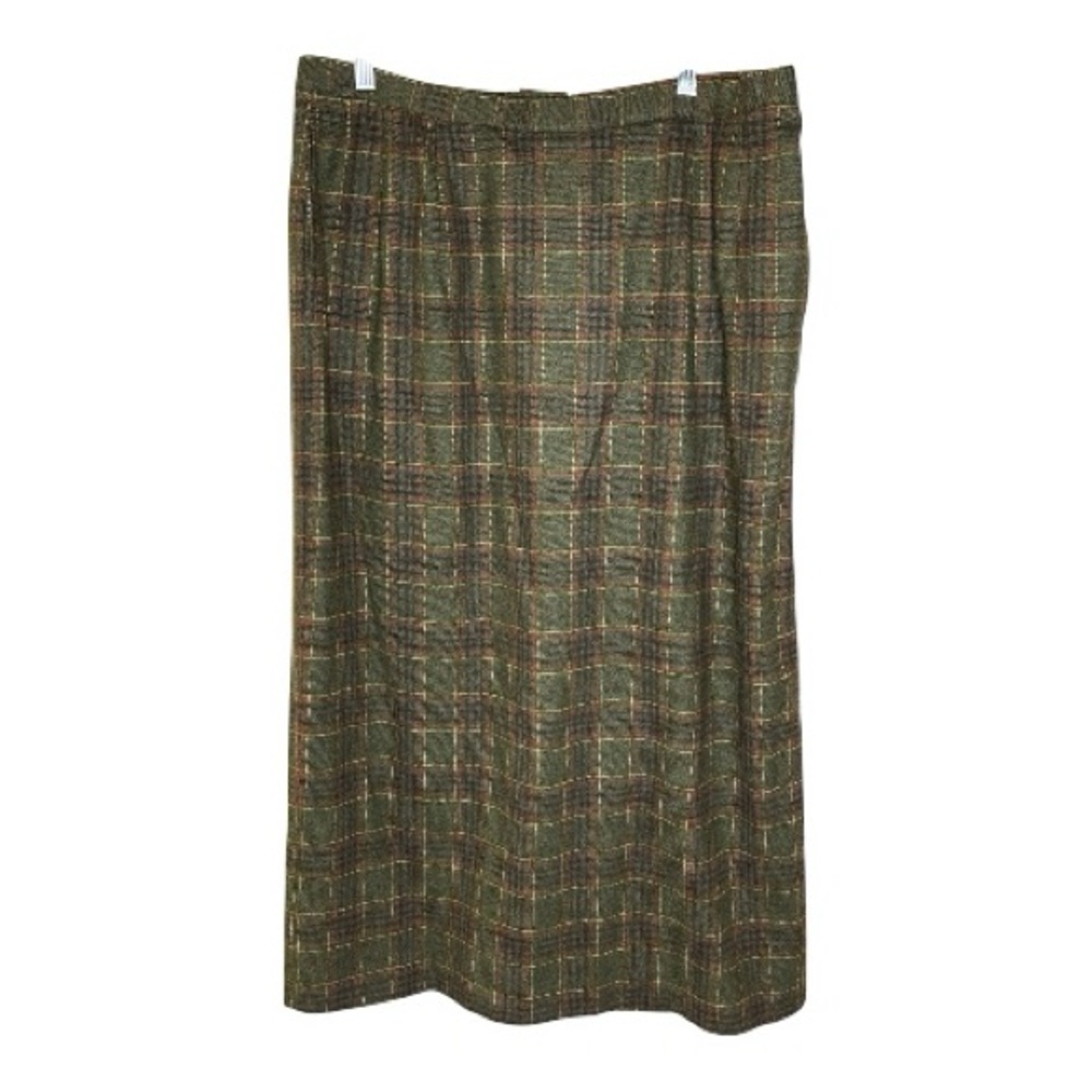 Pendleton Plaid 100% Wool Skirt and Jacket Suit - Picture 4 of 7